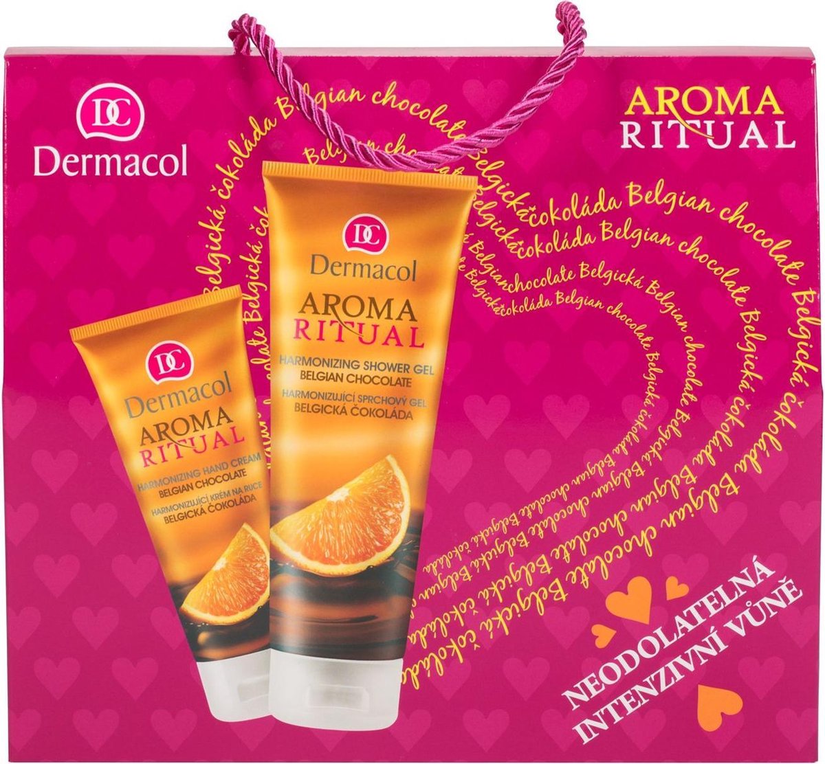 Dermacol - Aroma Ritual Belgian Chocolate ( Belgická čokoláda ) - Dárková sada pro ženy - 250ml