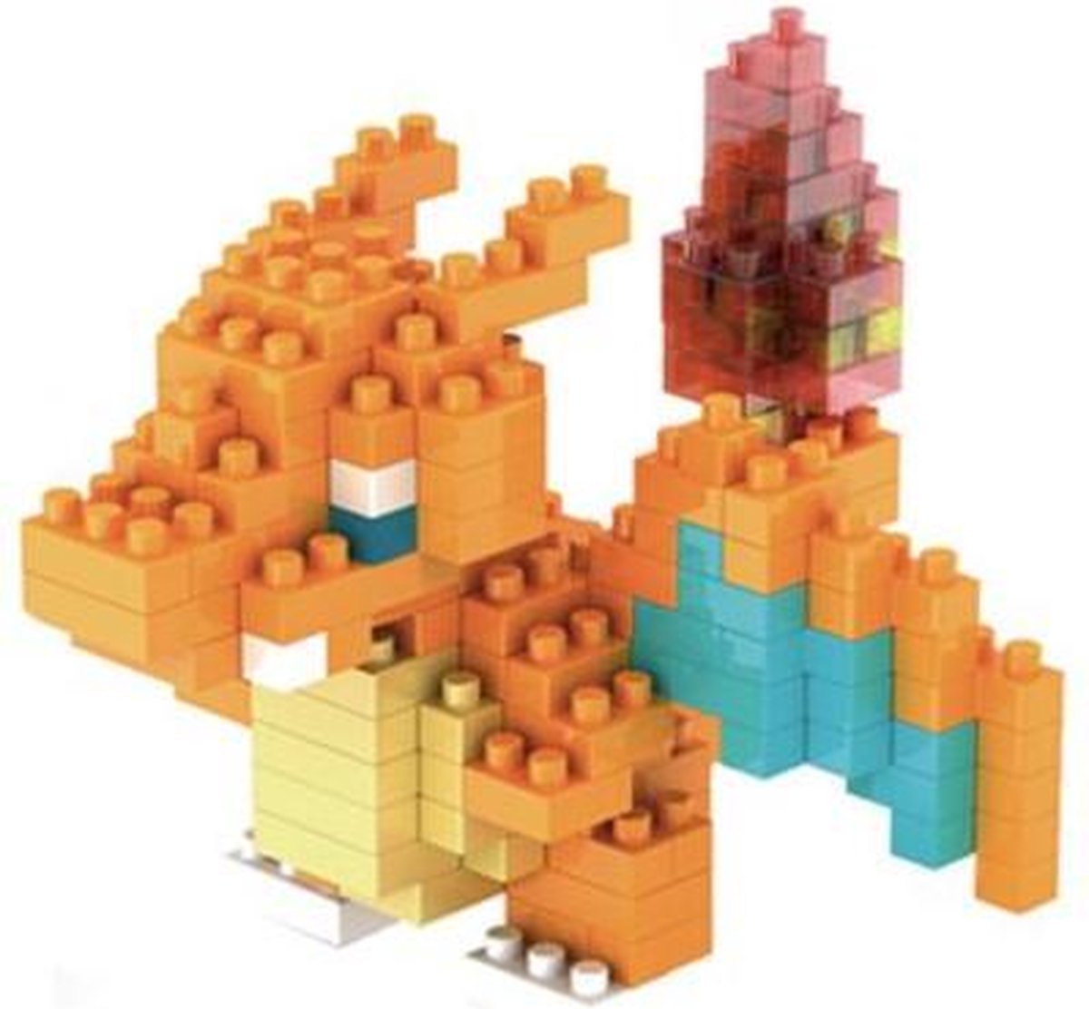LNO Pokémon Miniblocks - Charizard (klein)