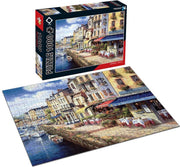 Puzzel 1000 – Havenstad |Kunst puzzel voor volwassene | Kunst Puzzel Collectie | Puzzel Kunstwerken -  Havenstad | Puzzel - 1000 stukjes