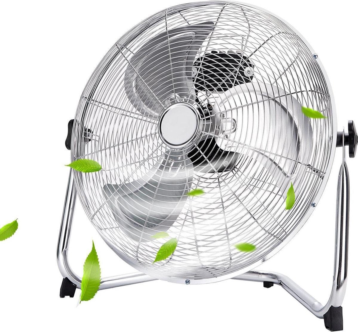 Ventilator - Igia Tornimo - Vloerventilator - Staand - Rond - Mat Wit - Kunststof