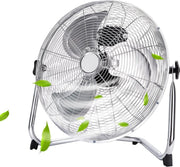 Ventilator - Igia Tornimo - Vloerventilator - Staand - Rond - Mat Wit - Kunststof