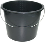 Emmer 12 L met stalen hengsel (set van 2)