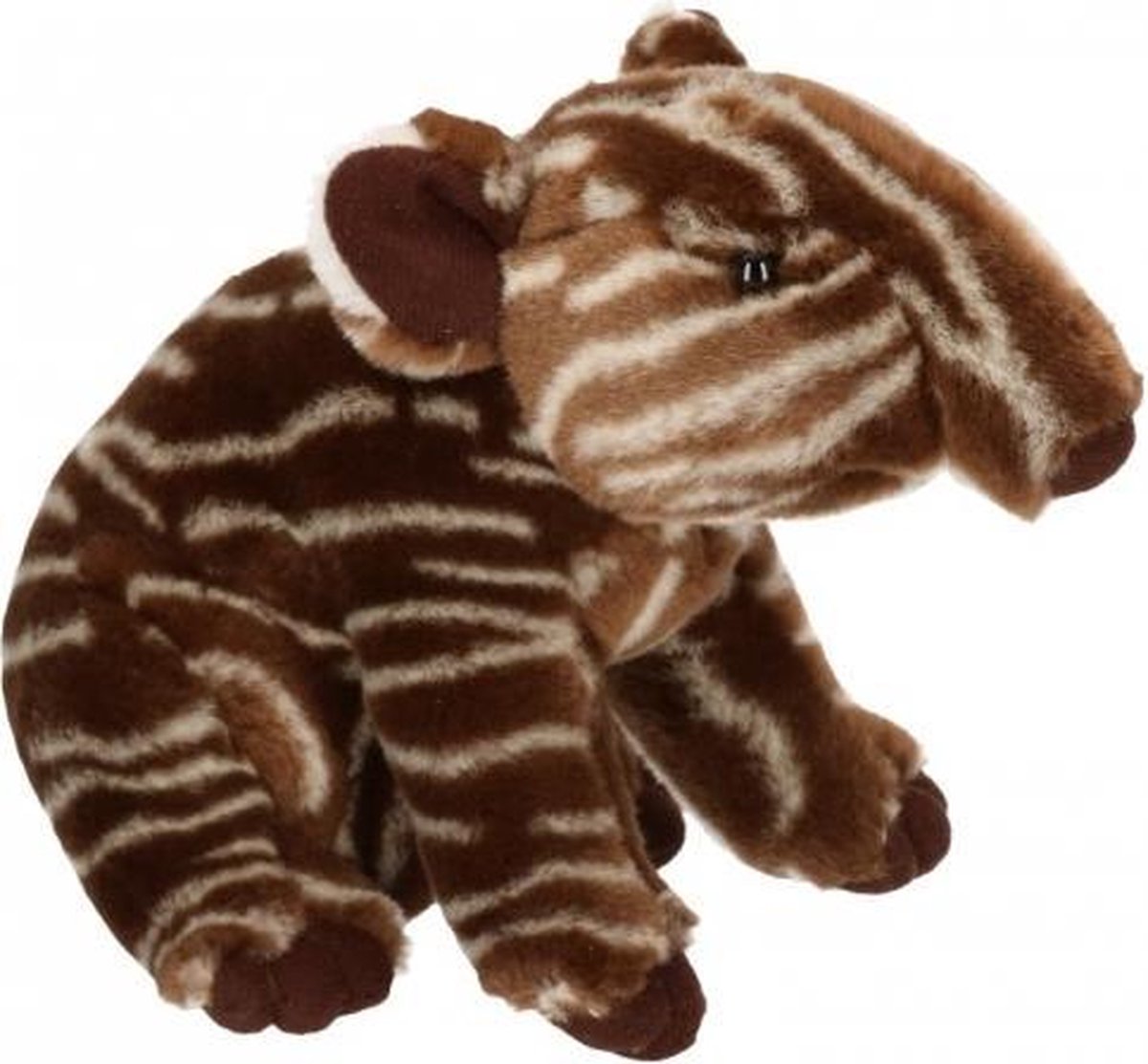Pluche knuffel vlakland tapir 23 cm