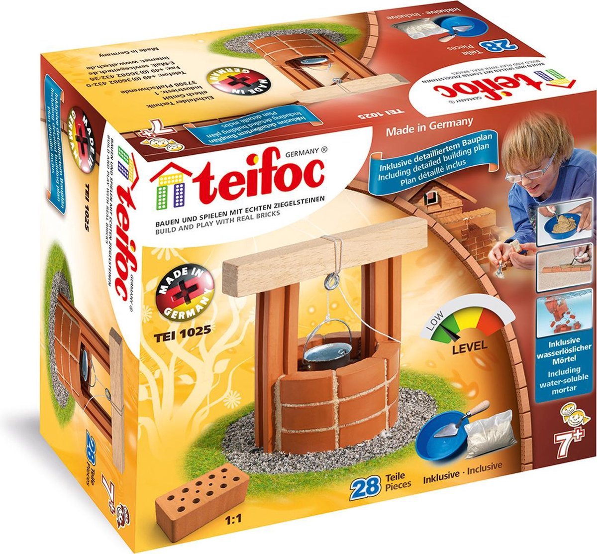 Teifoc Bouwdoos - Waterput - Inclusief Cement Kom