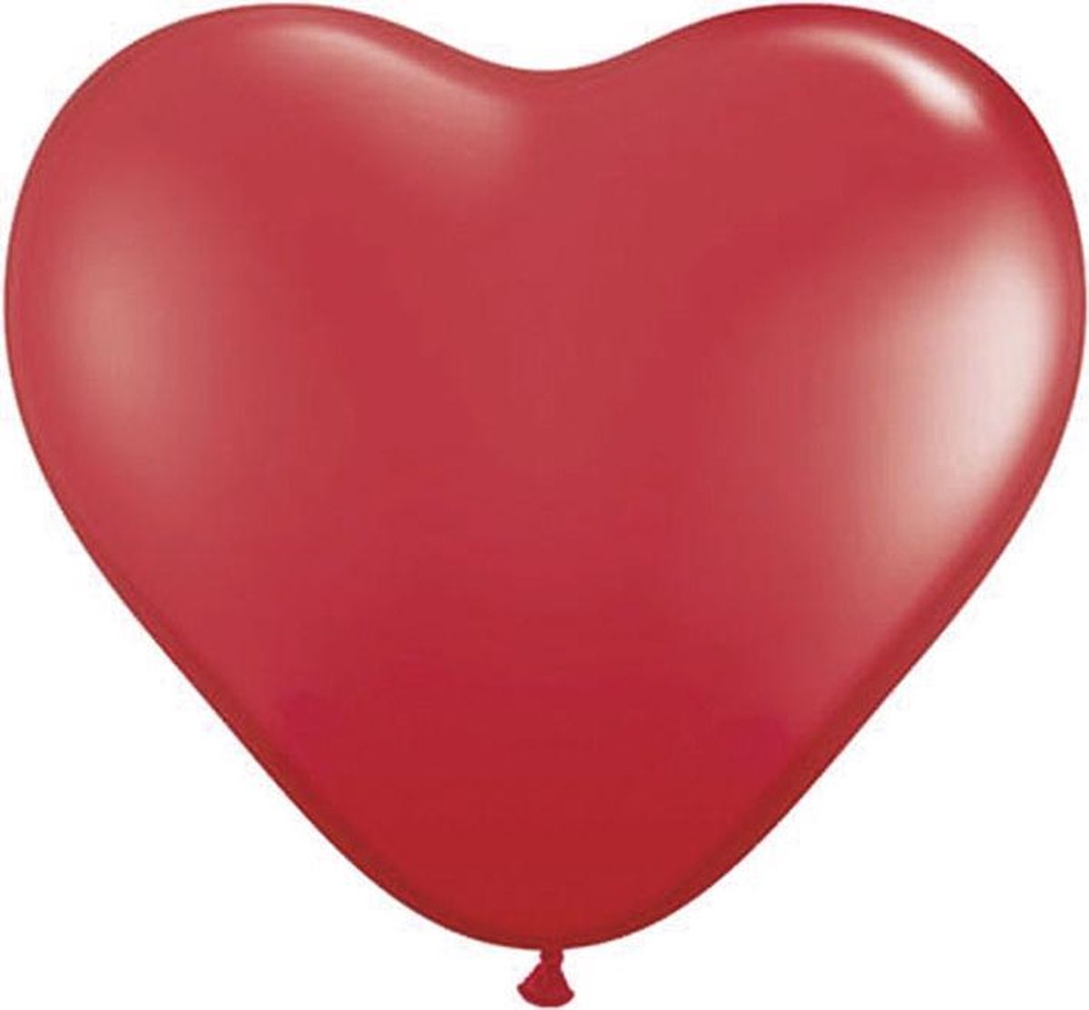Hartballonnen XL Rood 90 cm - 2 stuks