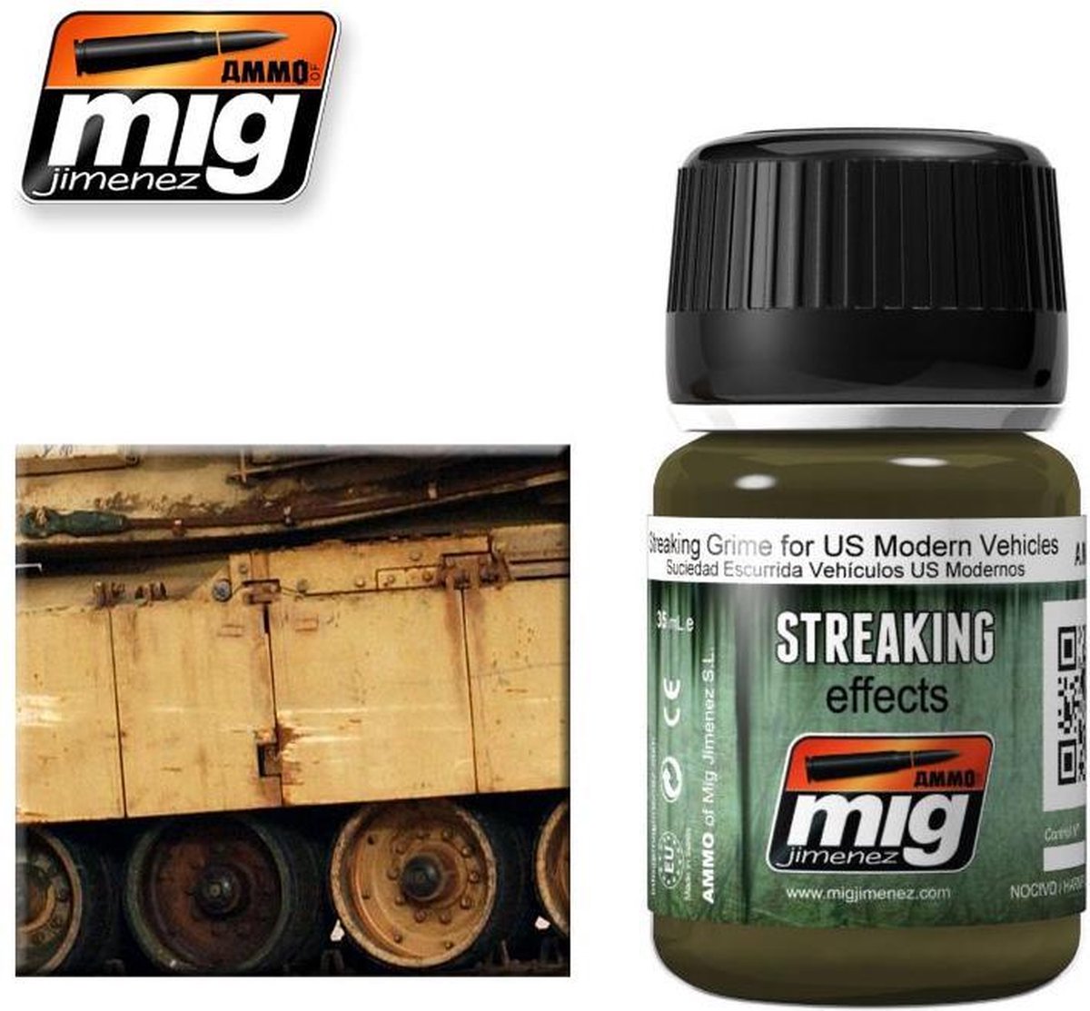 Mig - Streaking Grime F. Us Mod. Vehicles (35 Ml) (Mig1207)