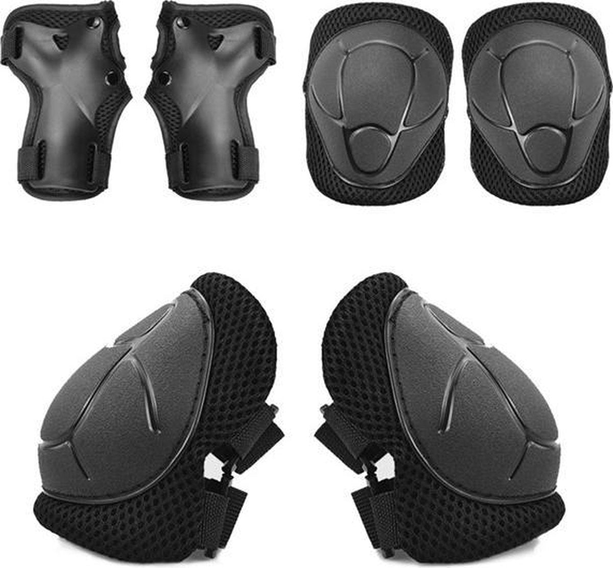 BPS®- Skate beschermset - Skeeler beschermset - Skate bescherming - Skeeler Beschermset kinderen - Fietsbescherming - sportbescherming