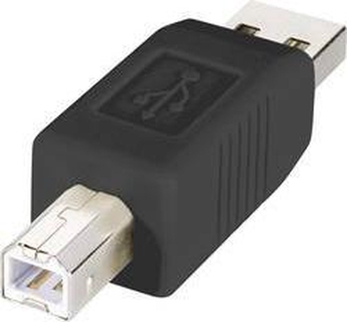 Renkforce USB 2.0 Adapter [1x USB-A 2.0 stekker - 1x USB-B 2.0 stekker] rf-usba-03 Vergulde steekcontacten