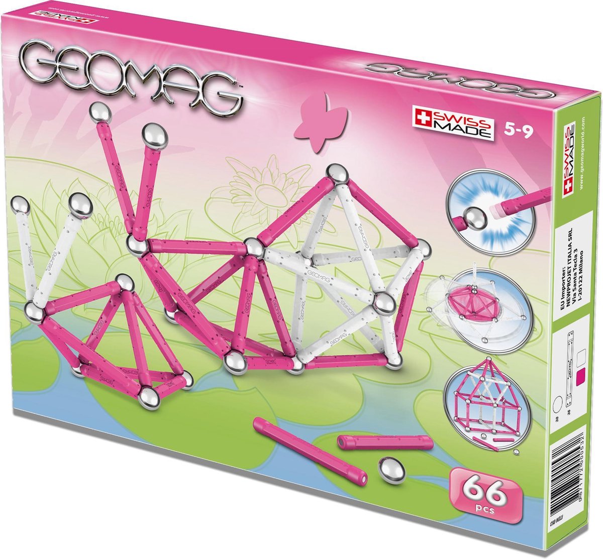 Geomag Kids Color Girl 66-delig