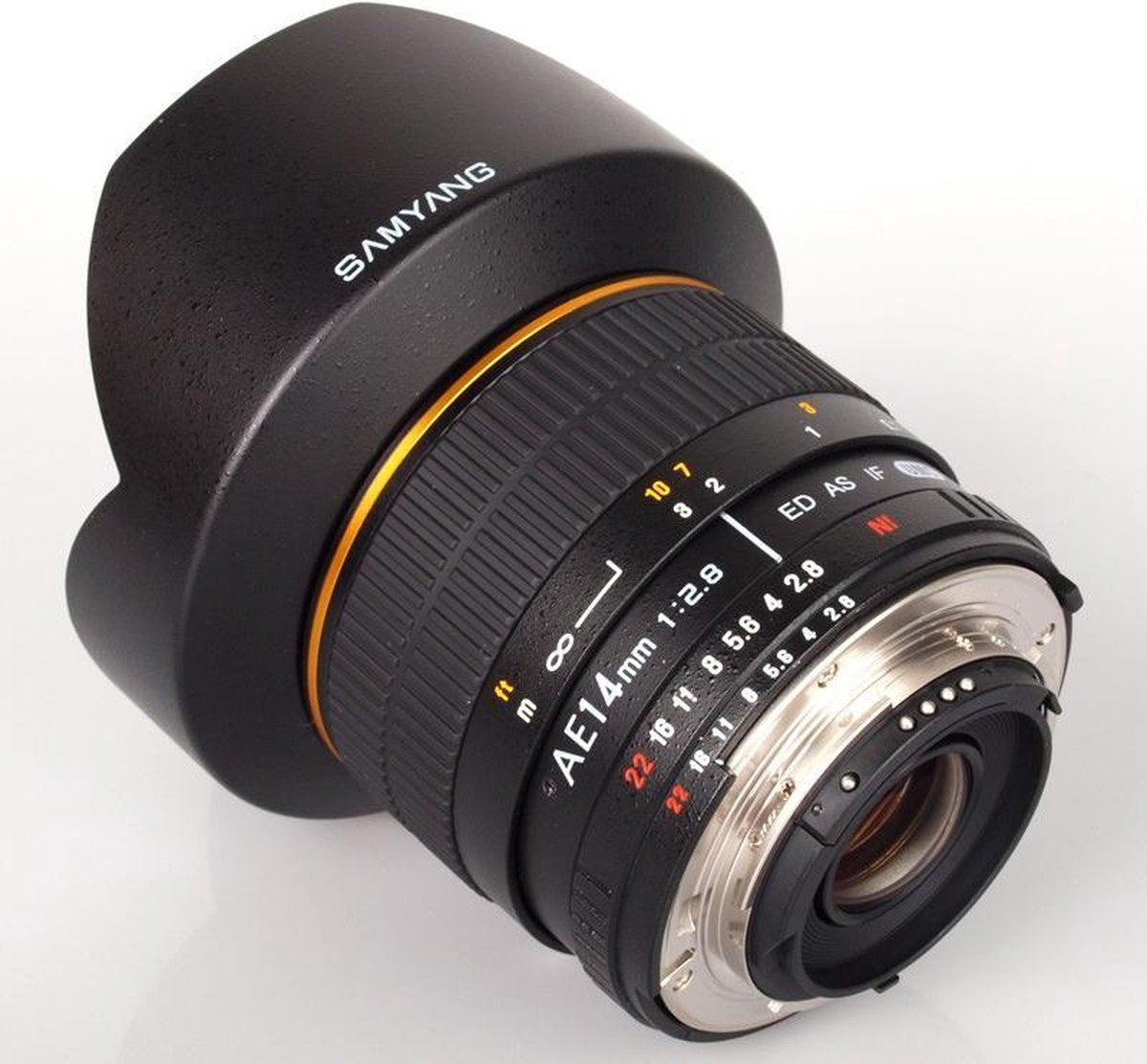 Samyang 14mm F2.8 ED AS IF UMC - Prime lens - geschikt voor Nikon Spiegelreflex