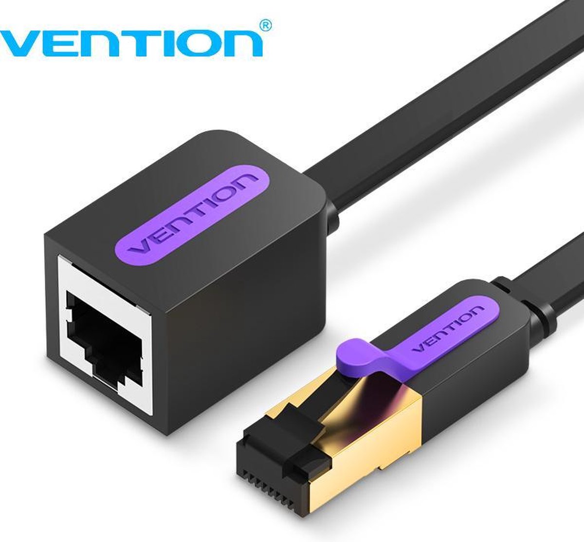 Vention Internet Verlengkabel CAT 7 - SSTP LAN kabel - 10 GB/s & 600 MHz - 3 meter