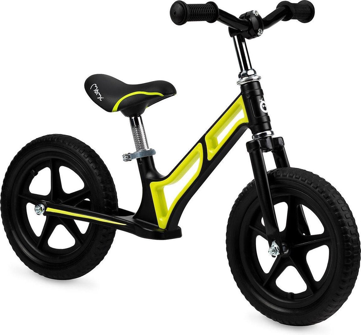 MoMi Moov Magnesium Loopfiets - Balance Bike - Yellow