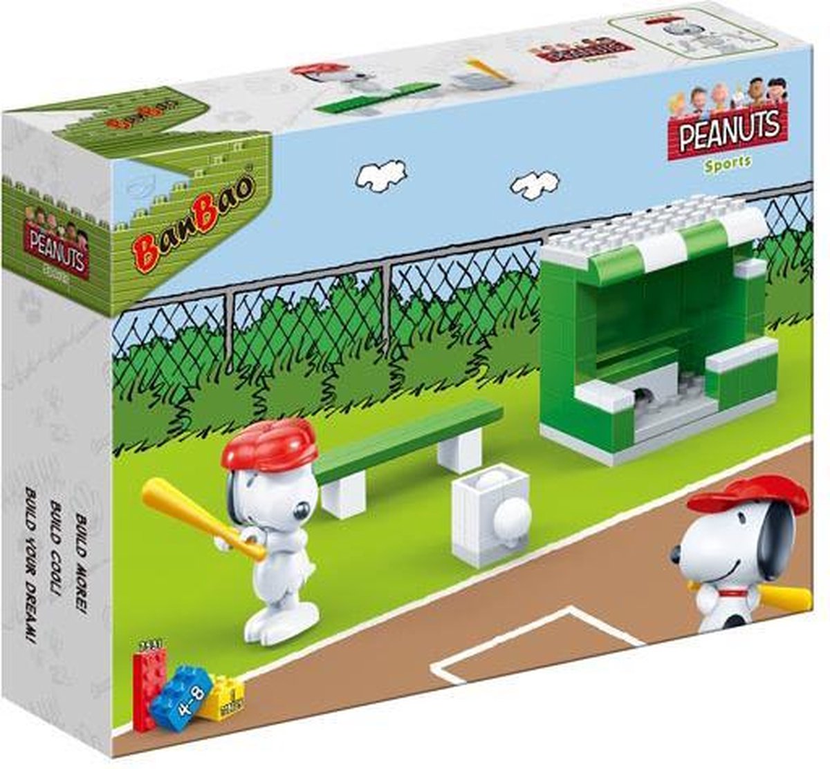 BanBao Snoopy Honkbalveld-7531