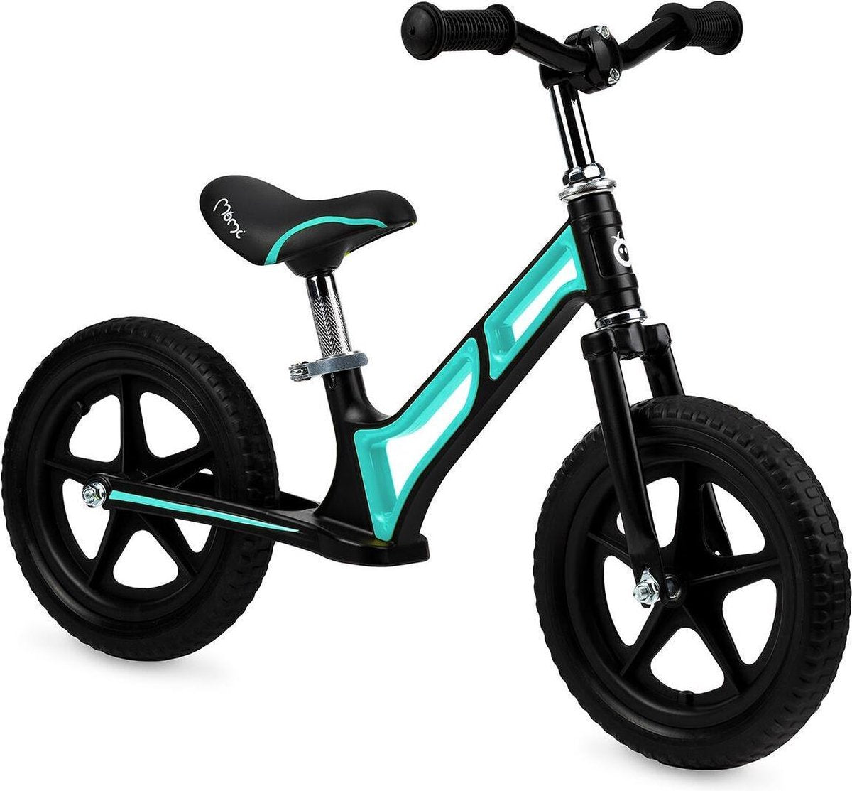 MoMi Moov Magnesium Loopfiets - Balance Bike - Turquoise
