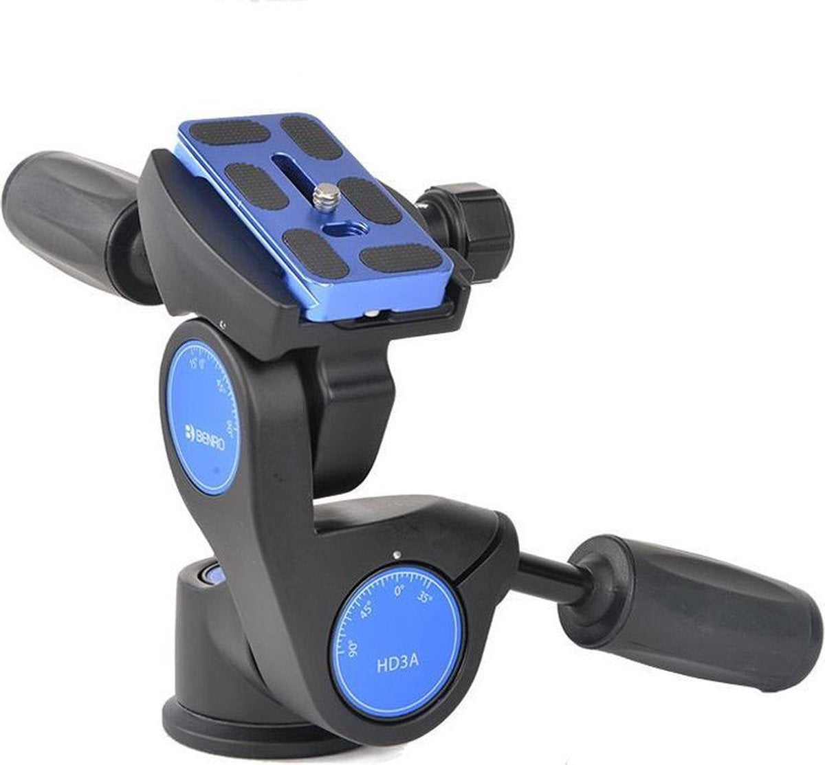Benro HD3A statiefkop Zwart 1/4'' Pan