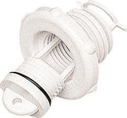 Lensplug polyamide Rond wit