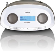 Lenco SCD-69TP - Draagbare DAB+/FM Radio CD-USB-speler - Taupe