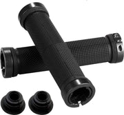 FIEZIO Fietshandvatten Soft Grip Zwart Fiets Handvatten - Universeel - MTB - Mountainbike – Anti-slip – Bikegrips – Rubber
