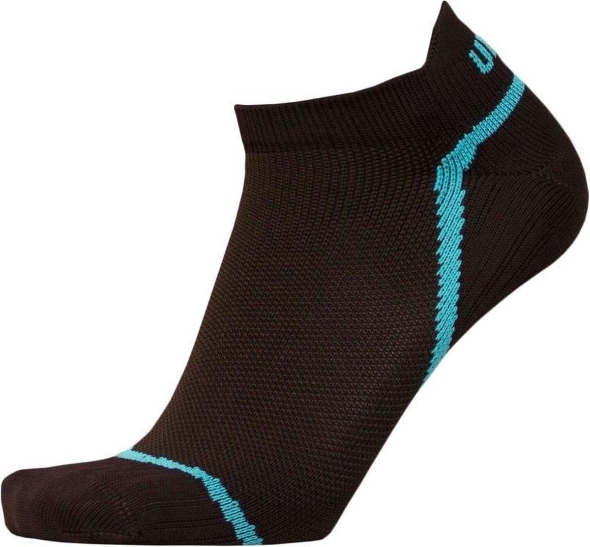 Uphillsport Fietssokken Tour Low L1 Zwart/turquoise Maat 43/46