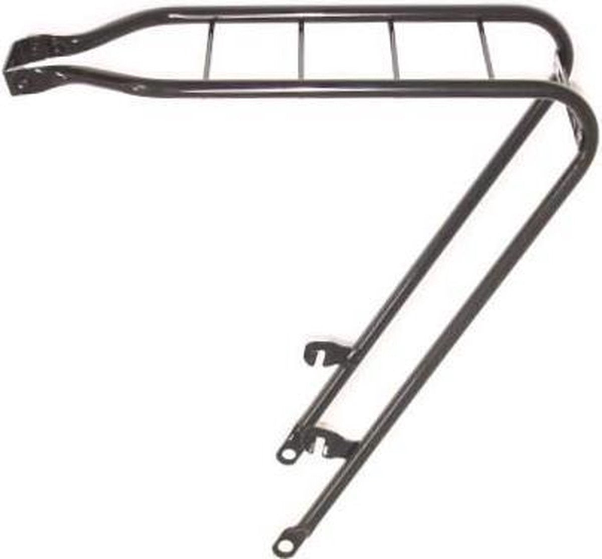 Amigo Bagagedrager achter 28 inch zwart doorgezet