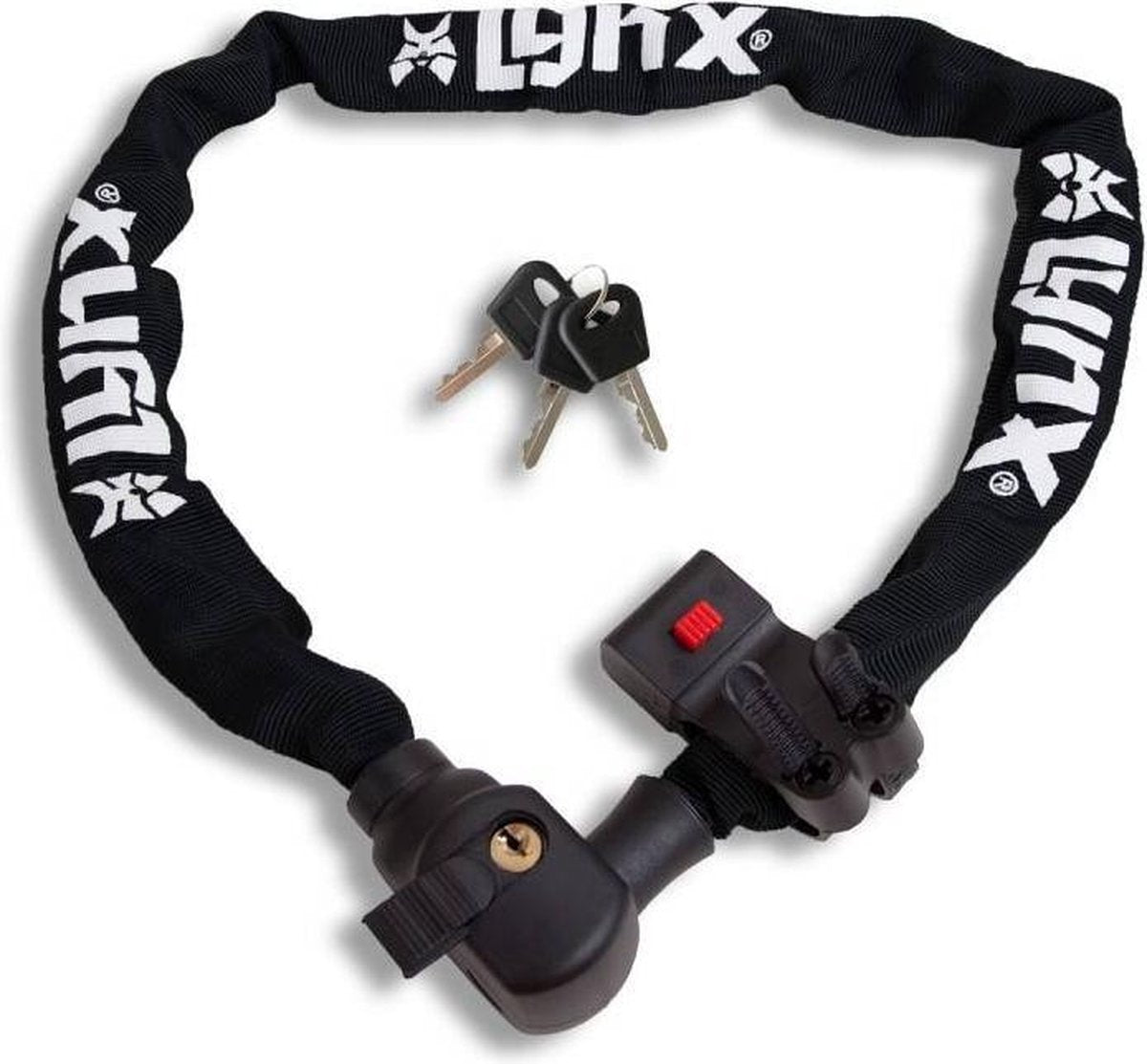 Lynx Kettingslot Met Nylon Hoes 1000 X 5.5 Mm Zwart