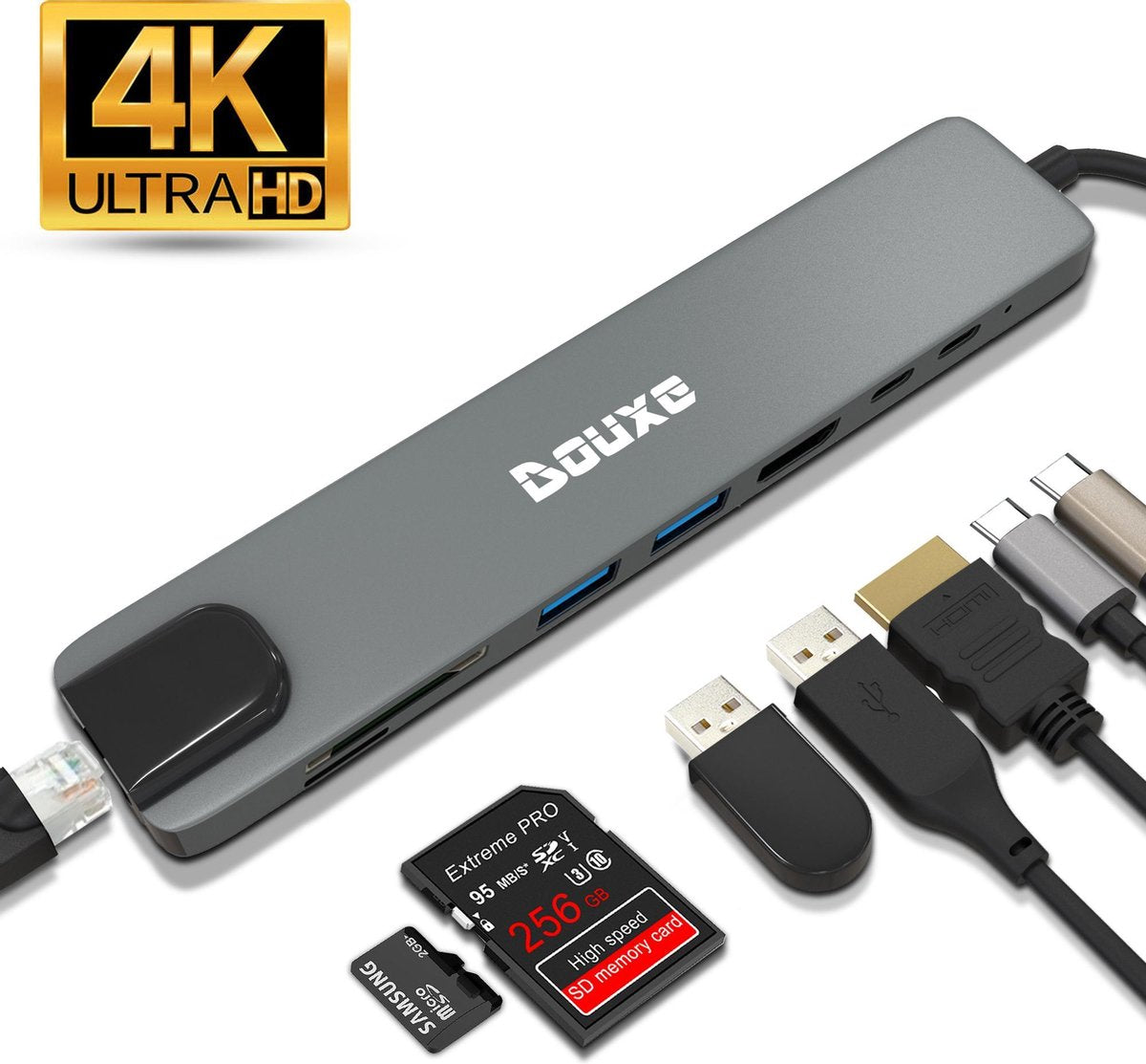 USB C Hub voor MacBook