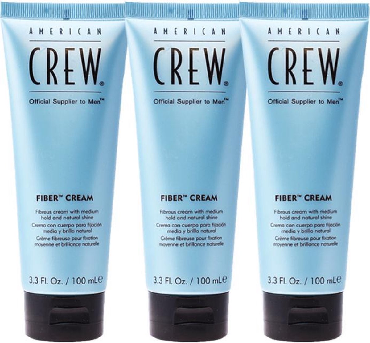 American crew Fiber cream 3 x 100ml