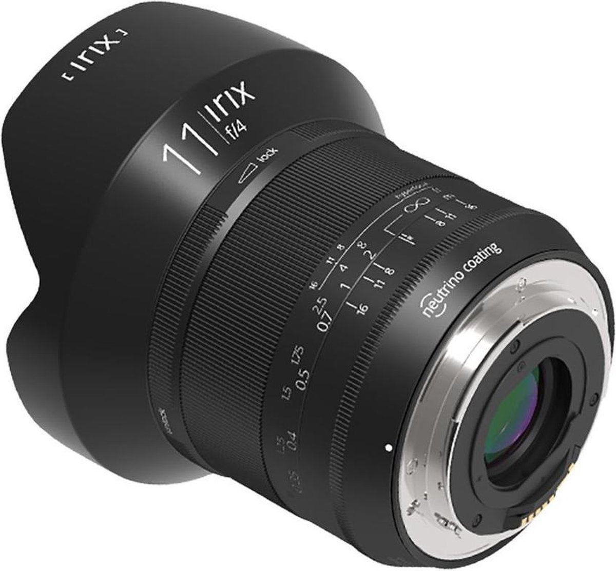 Irix Blackstone 11mm f/4.0 SLR Ultra-groothoeklens Zwart