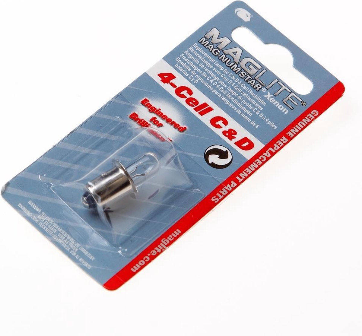Algemeen Maglite Reservelamp 4-cel (Prijs per stuk)
