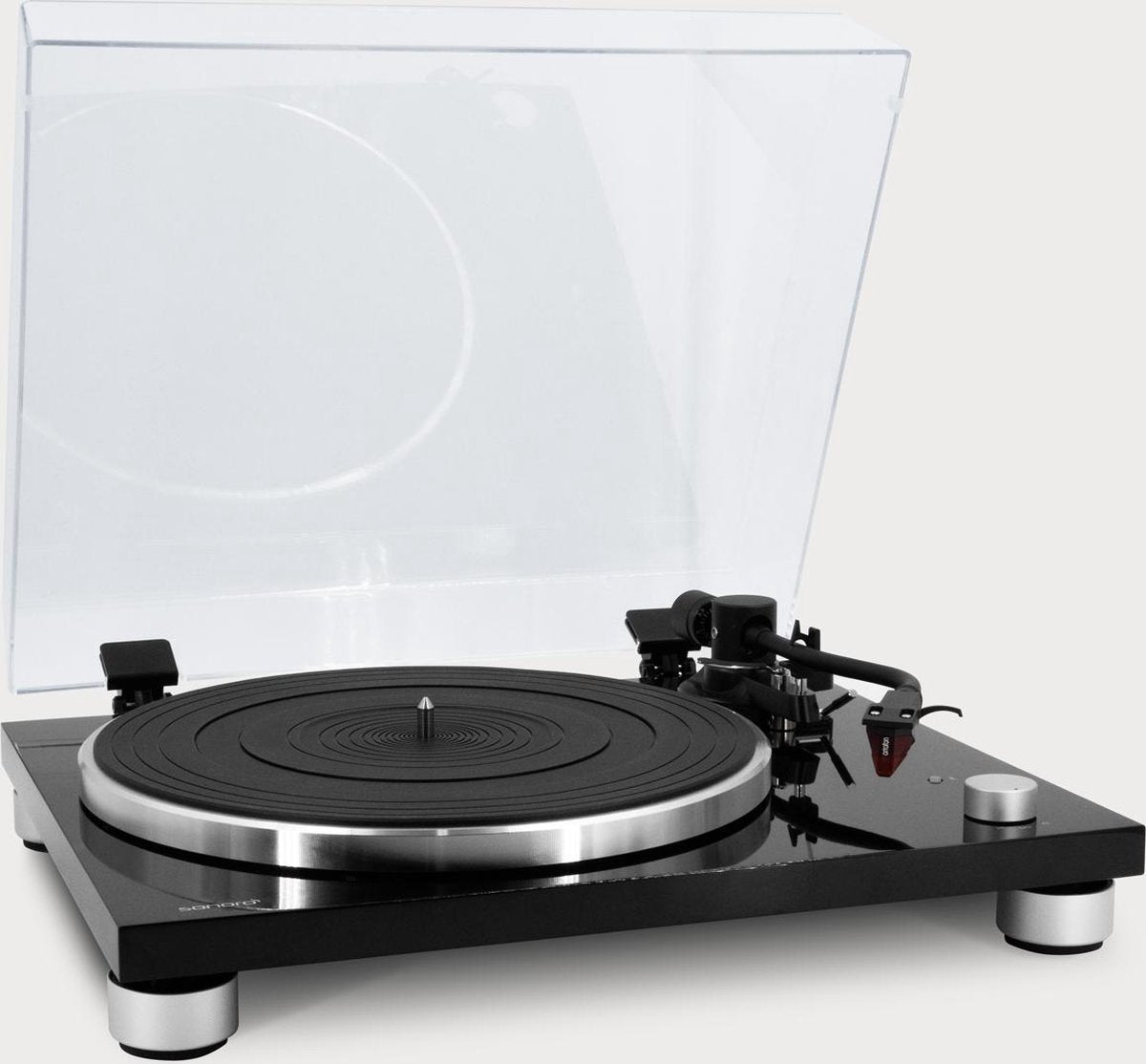 Sonoro PLATINUM platenspeler Zwart Hoogglans