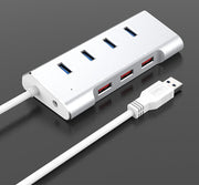 Sounix Hub 7 poort USB 3.0 |4 Port USB 3.0 Data| 3 Port USB PD Charing-Wit