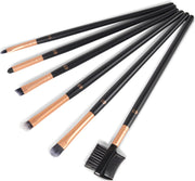 Rio - Eye Essentials Cosmetic Brush Collection 6st