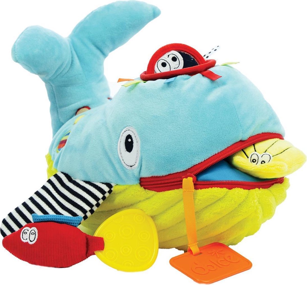 Dolce Activiteitsknuffel - One Size - Play and learn Whale