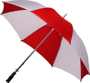 Falcone Golfparaplu Handopening 120 Cm Wit/rood