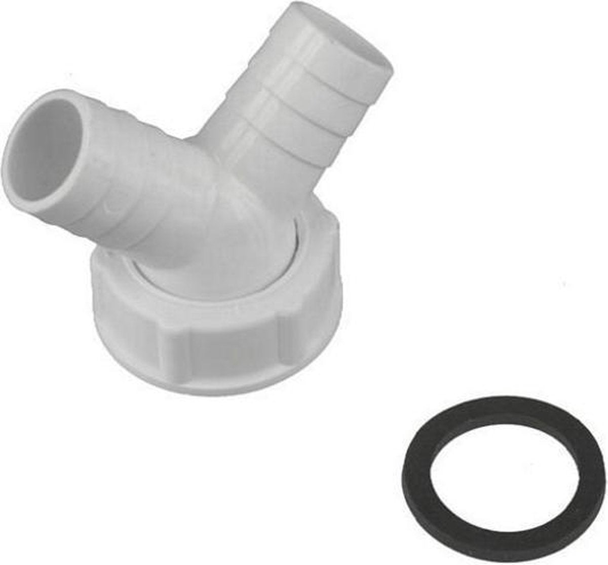 UNIVERSEEL - DUBBELE NIPPEL 1 1/2  + 2 X 20MM -