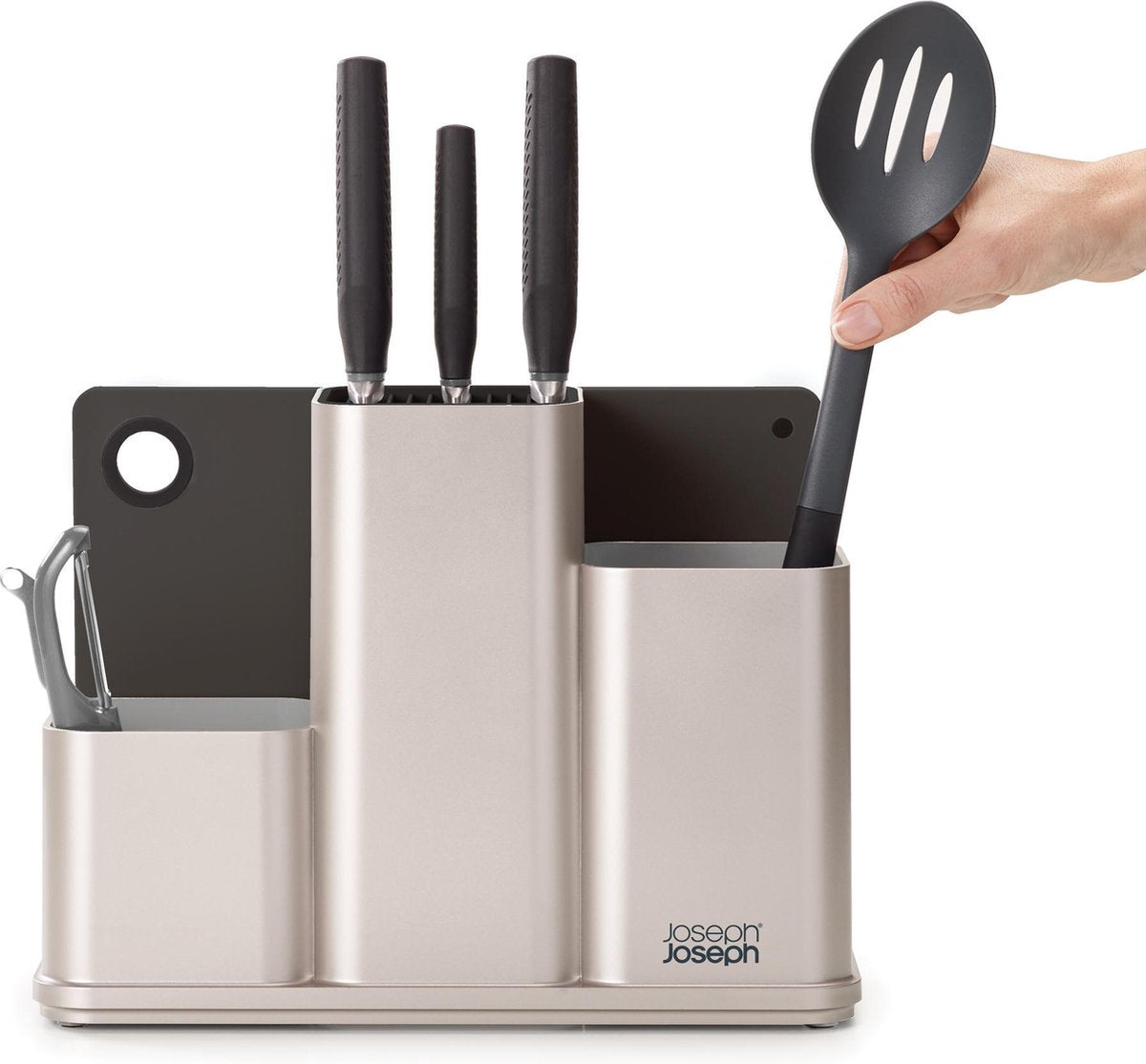 Aanrecht CounterStore - Zilver - Joseph Joseph