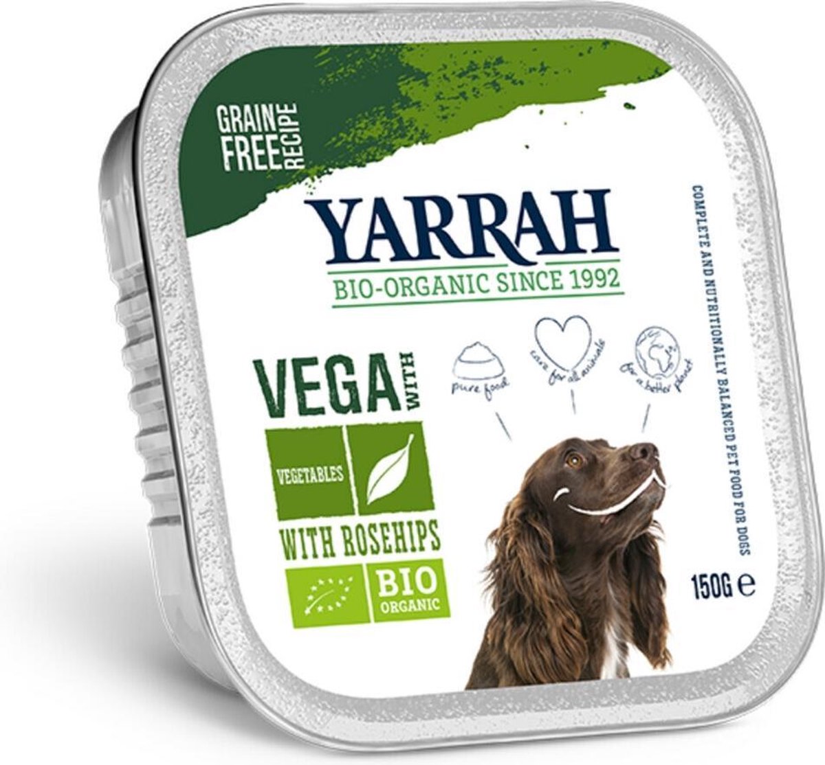 Yarrah Dog Alu Brokjes Vega - Hondenvoer - 12 x 150 g