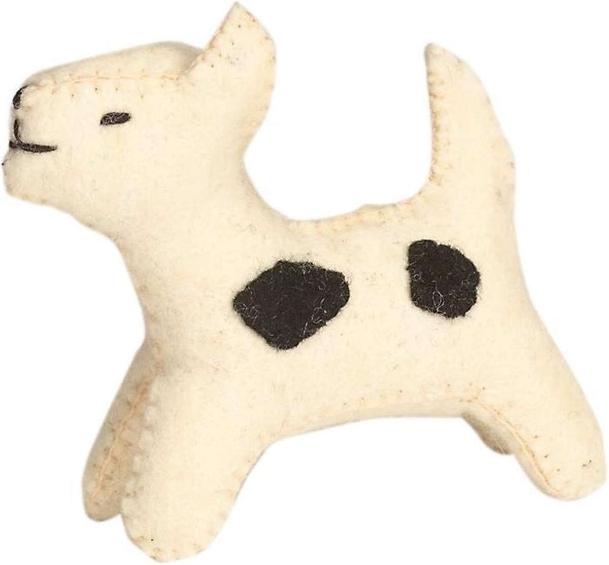 Glückskäfer Viltdier Hond 10 Cm Wit
