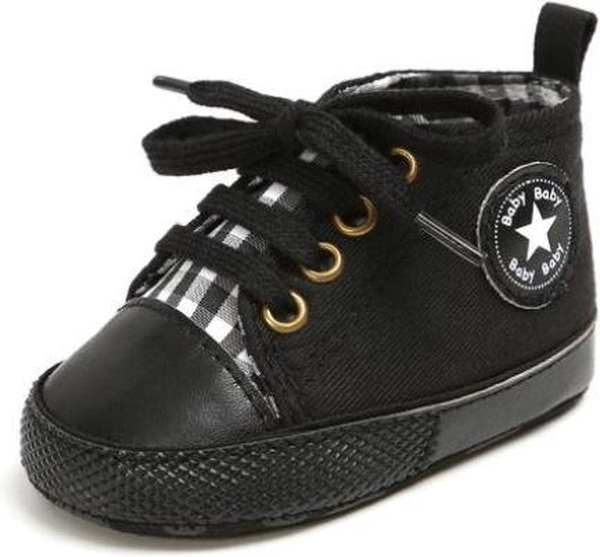 Nieuwe Klassieke Sport Sneakers Pasgeboren Baby Jongens Meisjes Eerste Wandelaars Schoenen 0-6 maanden