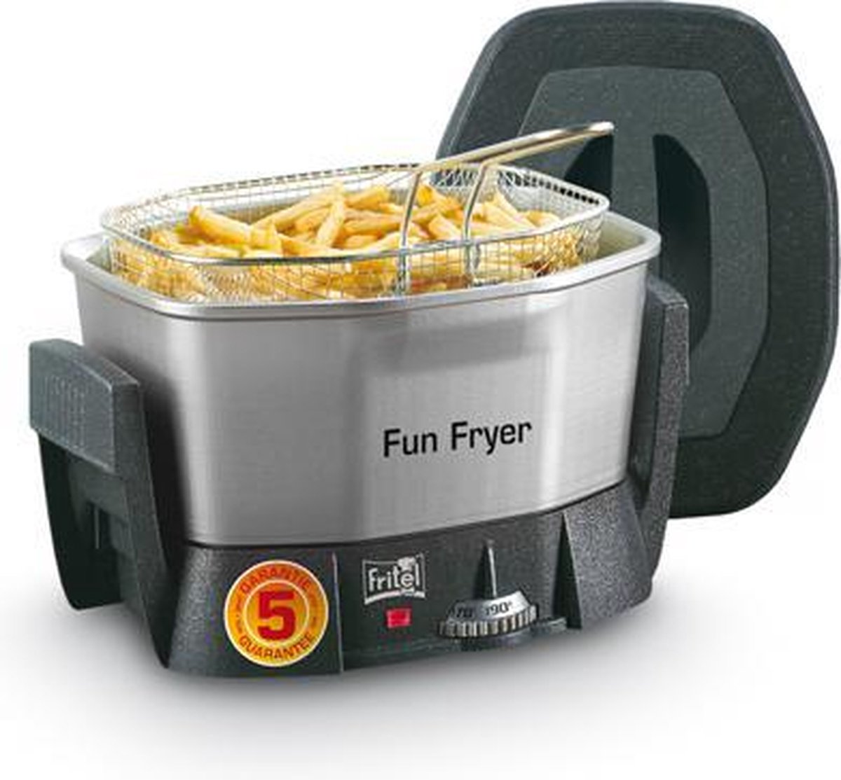 Fritel FF 1200 - Fondue/Frituurpan Combinatie - 6 personen
