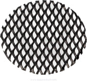 Luchtinlaat gaas 51 mm zwart