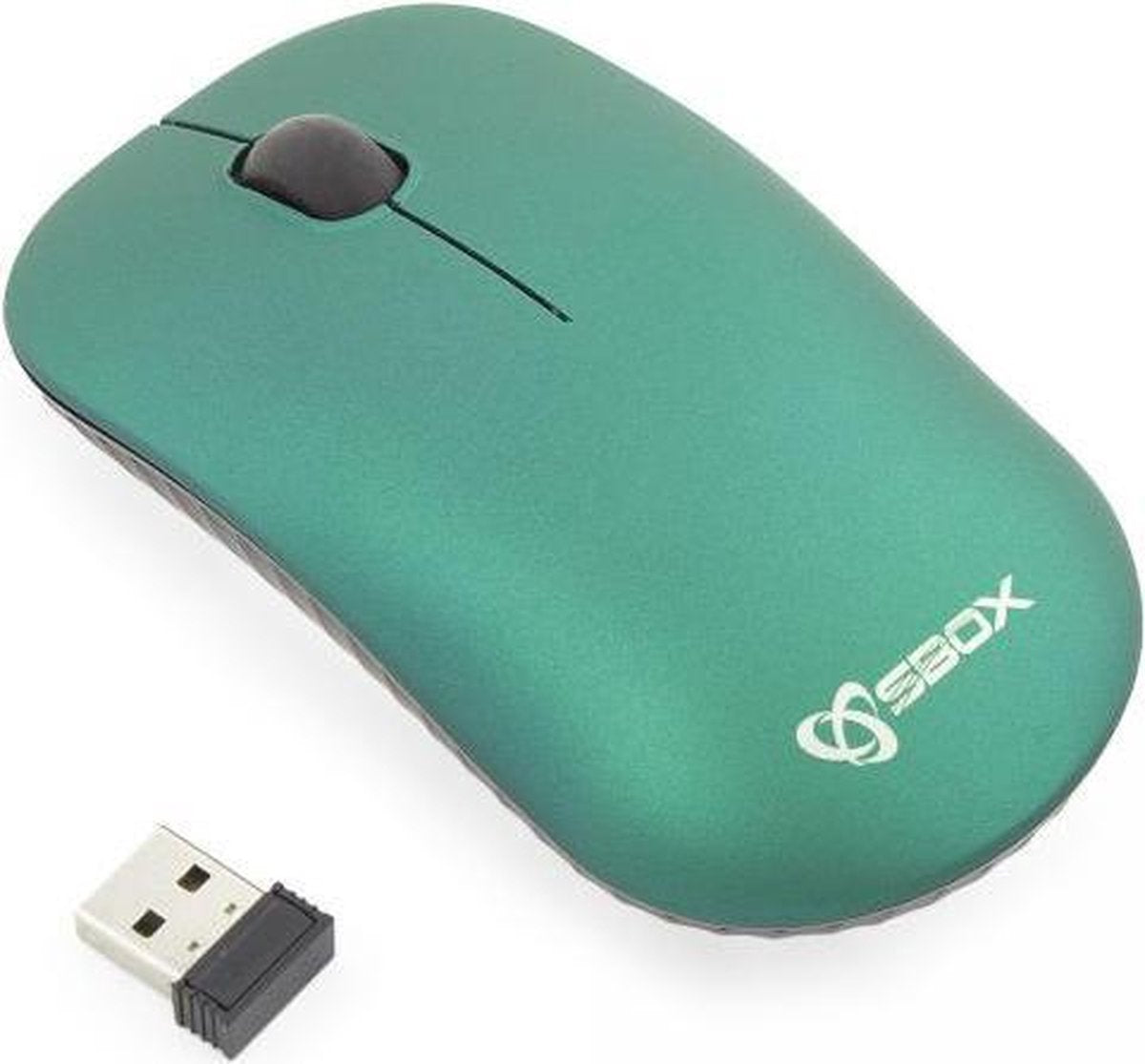 Sbox Draadloze muis WM-384 Green