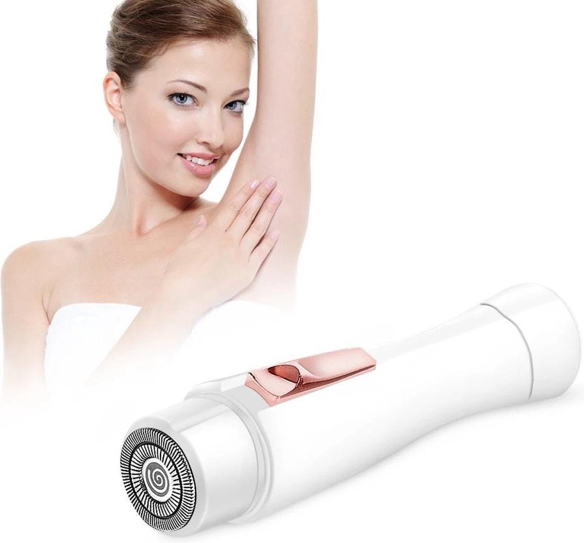 4 in 1 Epilator set-elektrische scheerapparaat-mini ontharing set Wit