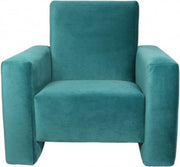 Ding Kiderfauteuil Jamie Velvet Blauw