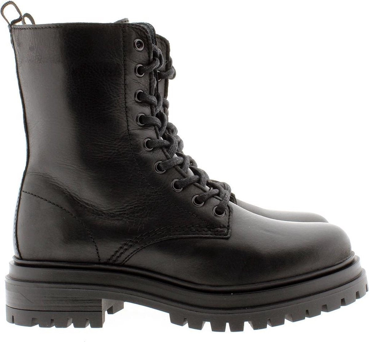Creator B2317A veter boots zwart