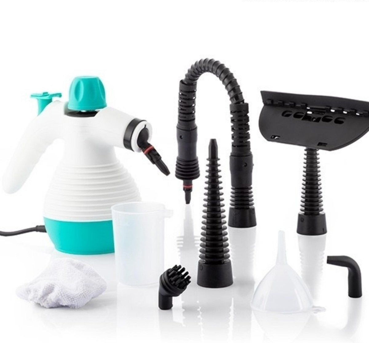 Stoomreiniger Handstoomreiniger Stoomapparaat Handstomer Steamer - Multifunctionele Draagbare Stoomreiniger - Gratis Accessoires - 3 Bar - 350 ML - 1000 Watt - Extra Lange Kabel 2