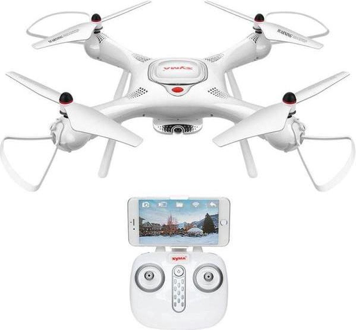 Syma X25Pro - Inclusief extra accu - Wit