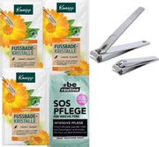 Badzout Voeten - 3 Stuks Badzout Kneipp + Manicure Set +  Voetmasker  Be Routine