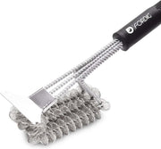 ForDig - RVS - Barbecue - Grill - Reinigingsborstel met Schraper