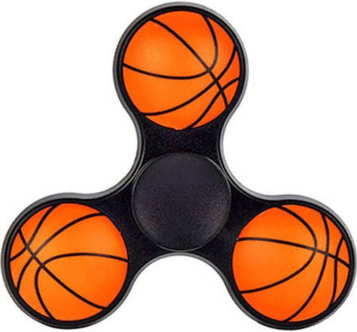 Hand Spinner - Fidget Spinner - Fidget Toys - Basketbal Zwart
